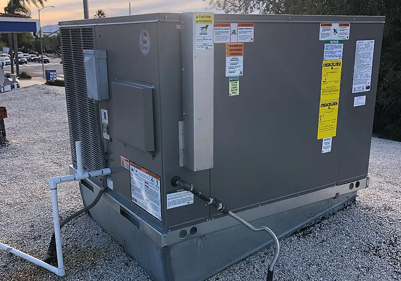 Rheem Rooftop AC Unit in Granada Hills, California